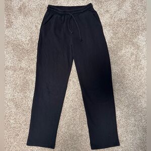 Aeropostale black wide leg sweatpants